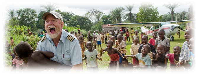 Joy at an MAF arrival