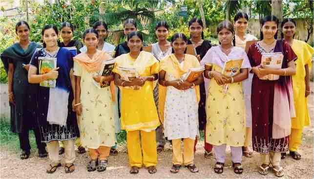 Photo of Senior Students at College