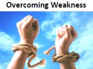 Overcoming Weakness graphic