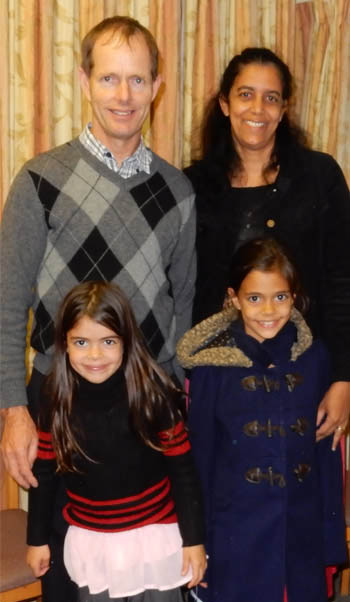 Graham Kimber and family